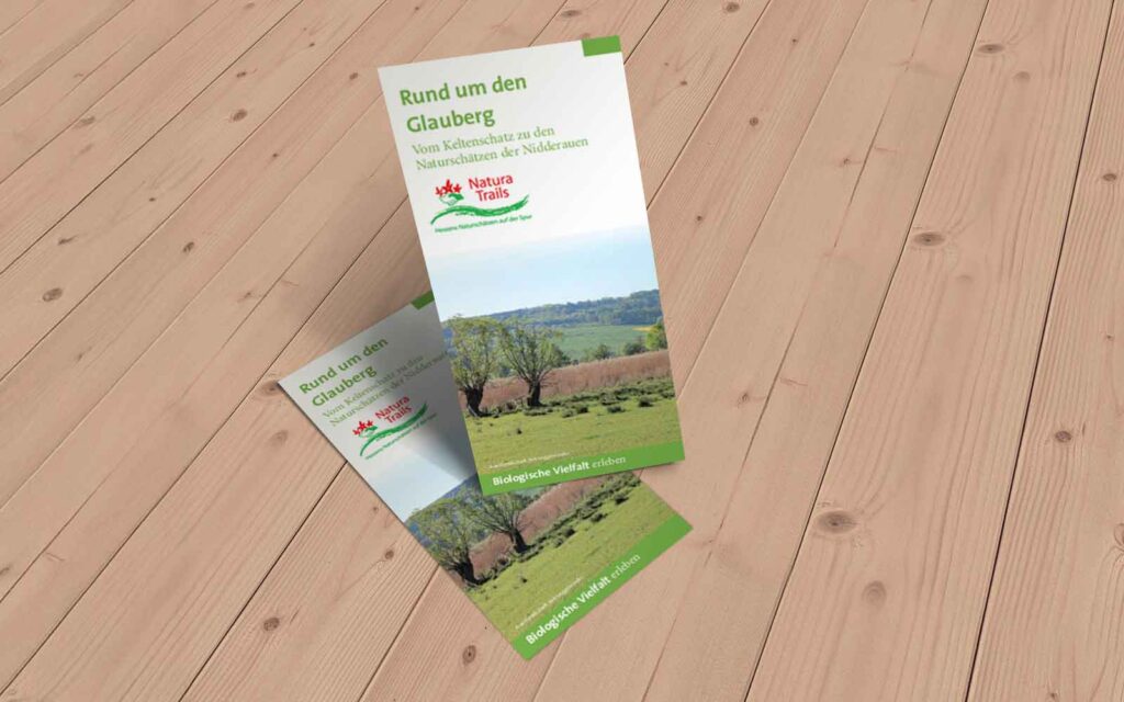 Flyer Natura Trail Rund um den Glauberg
