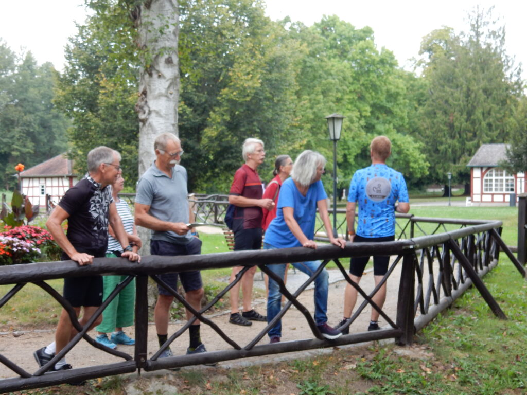 Fahrradtour entlang der Kneipproute - Besichtigung