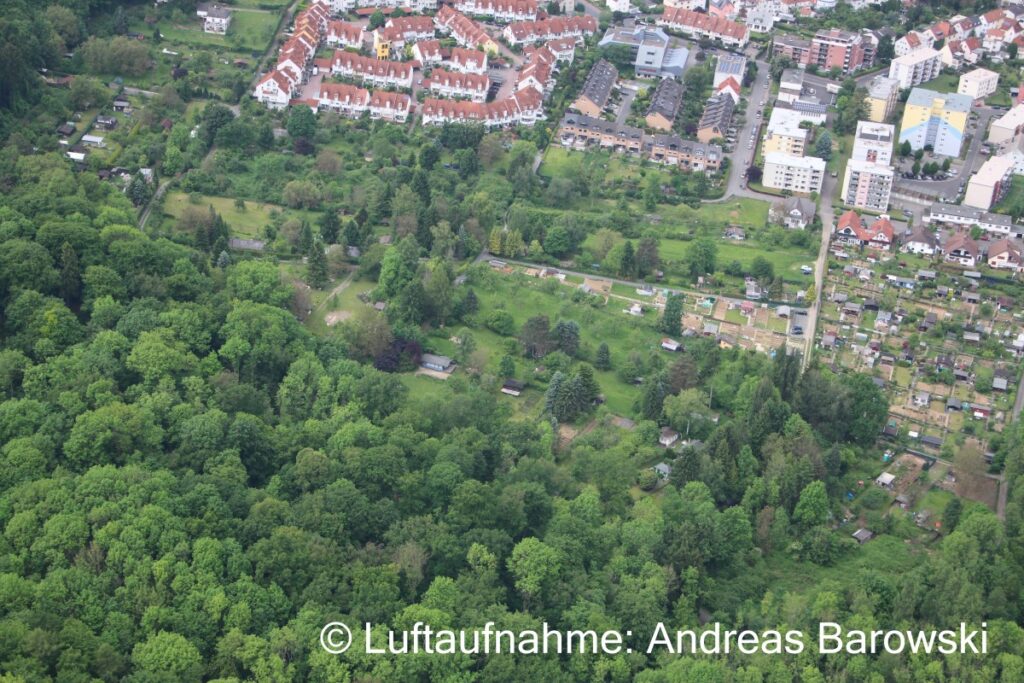 Luftaufnahme vom NFH Hexenloch