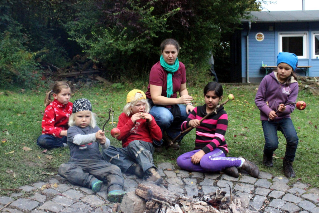 Lagerfeuer am Hexenloch